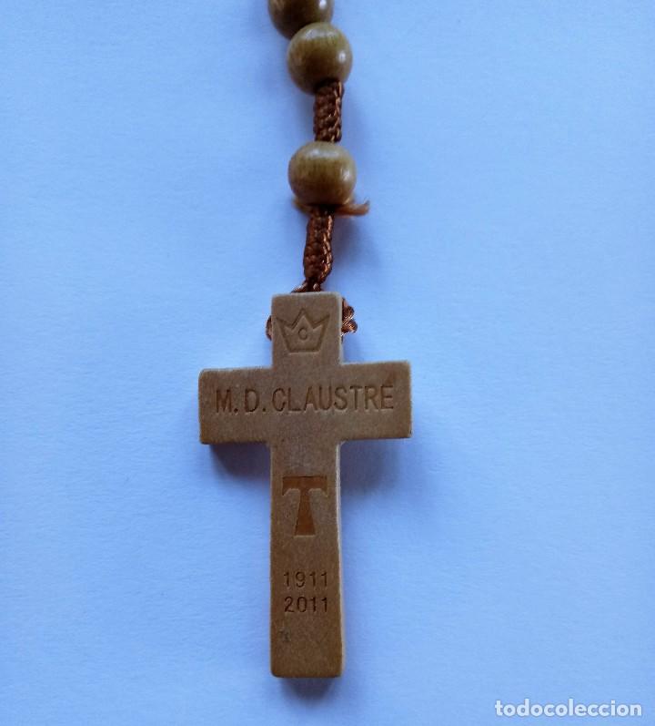 Antig&uuml;edades: Rosario de madera - Foto 2