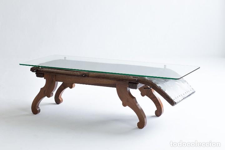 Antig&uuml;edades: MESA DE CENTRO TRILLO RESTAURADO - Foto 2