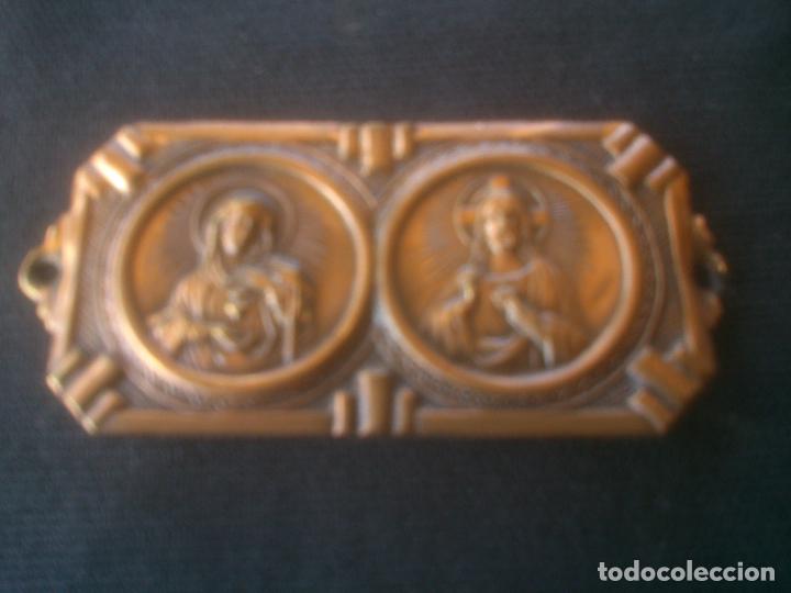 Antig&uuml;edades: PLACA JESUS Y MARIA. - Foto 1