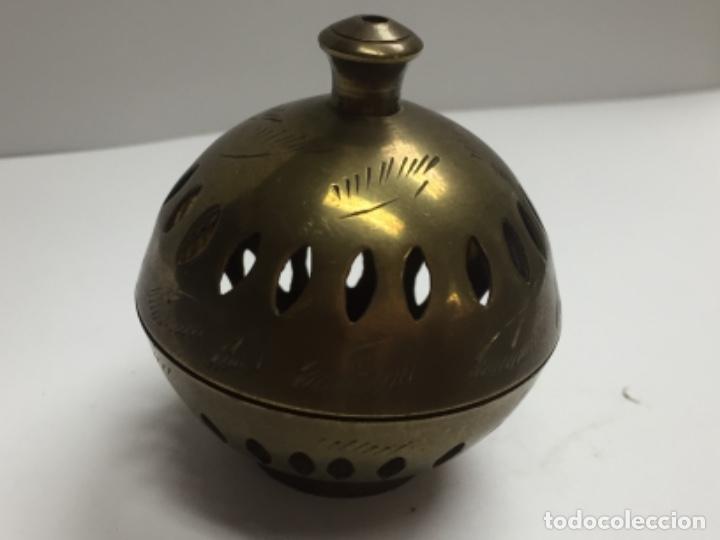 Antig&uuml;edades: Caja India de bronce - Foto 1