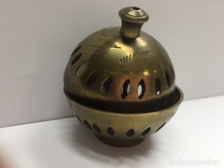 Antig&uuml;edades: Caja India de bronce - Foto 5