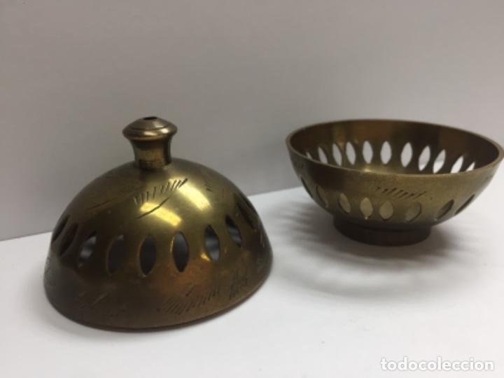 Antig&uuml;edades: Caja India de bronce - Foto 6