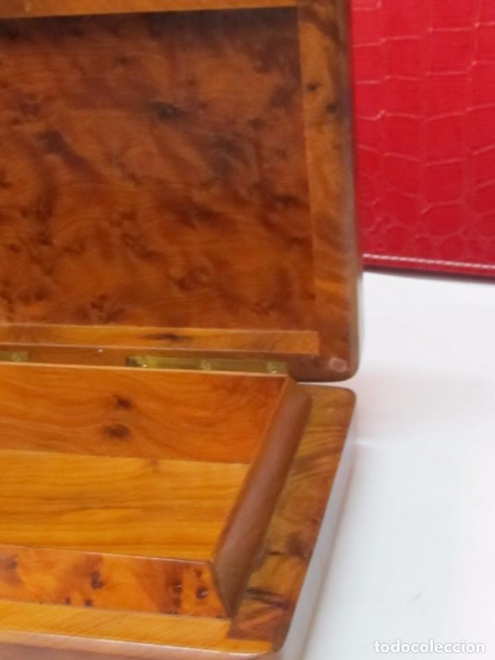 Antig&uuml;edades: CAJA DE MADERA ROBUSTA DE GRAN CALIDAD - Foto 4