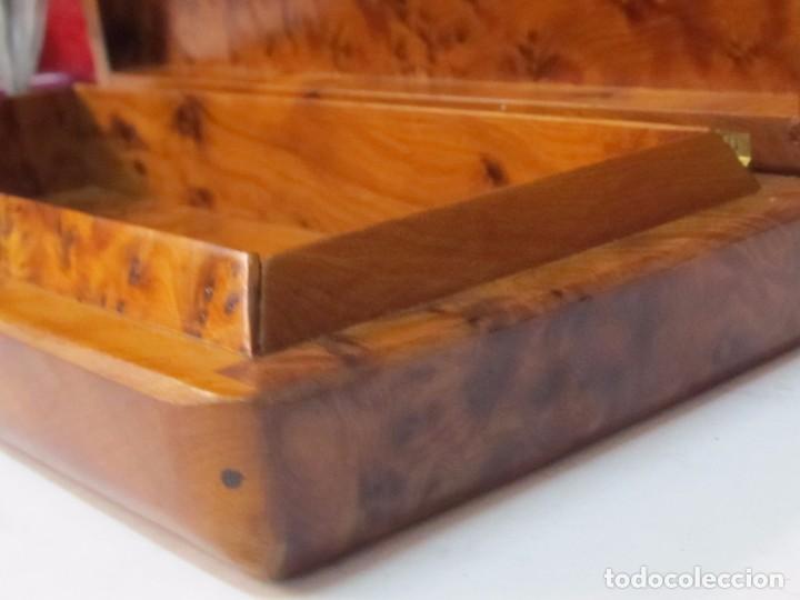 Antig&uuml;edades: CAJA DE MADERA ROBUSTA DE GRAN CALIDAD - Foto 5