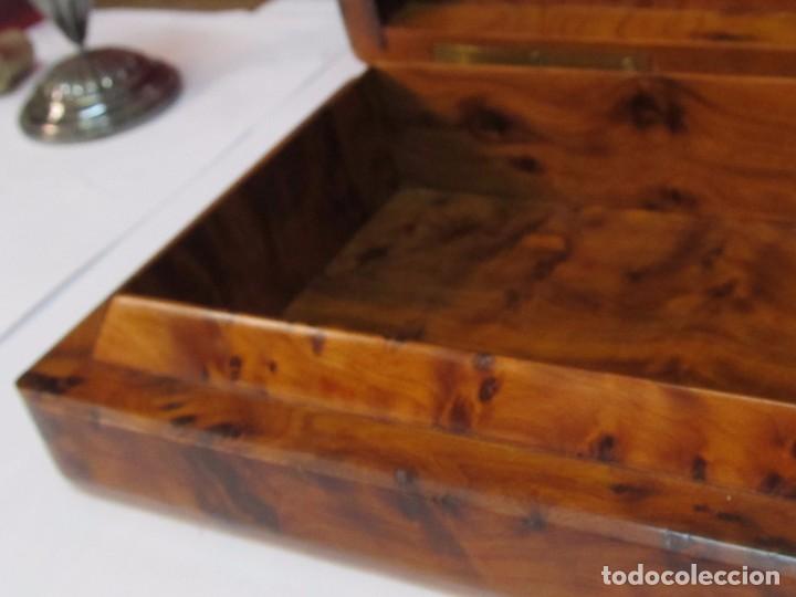 Antig&uuml;edades: CAJA DE MADERA ROBUSTA DE GRAN CALIDAD - Foto 6