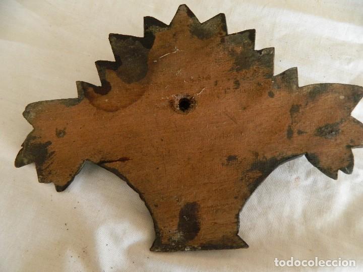 Antig&uuml;edades: TALLA MADERA CAOBA EBONIZADA - Foto 3