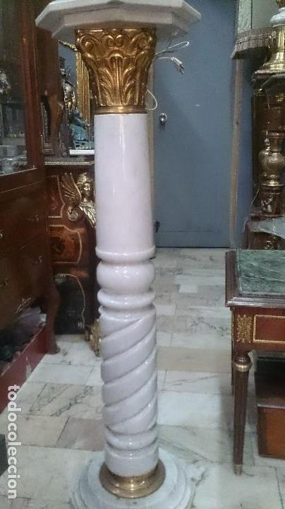 Antig&uuml;edades: Columna de m&aacute;rmol - Foto 4