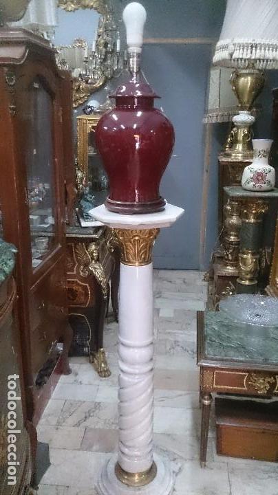 Antig&uuml;edades: Columna de m&aacute;rmol - Foto 1