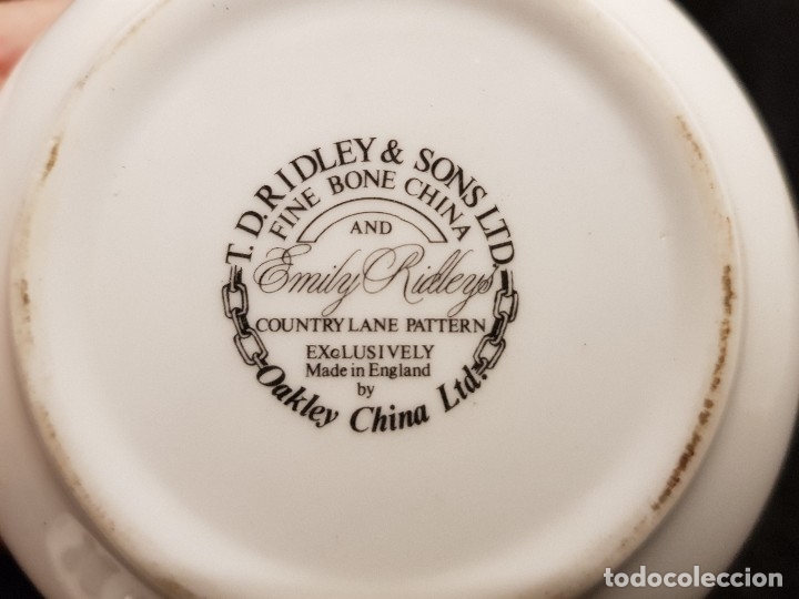 Antig&uuml;edades: Tarro de porcelana inglesa. - Foto 2