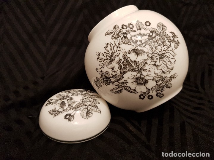 Antig&uuml;edades: Tarro de porcelana inglesa. - Foto 3