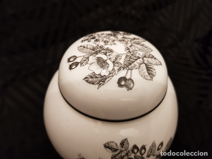 Antig&uuml;edades: Tarro de porcelana inglesa. - Foto 4