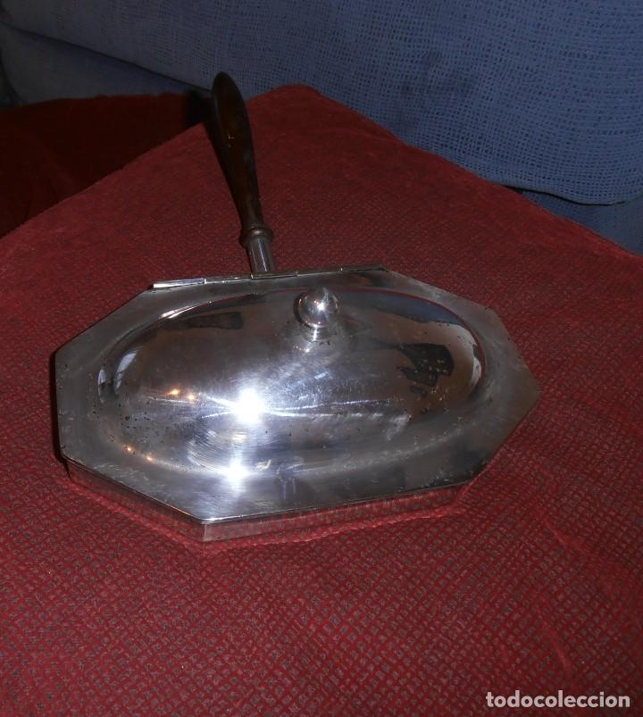 Antig&uuml;edades: Bandeja para comida caliente - Foto 2