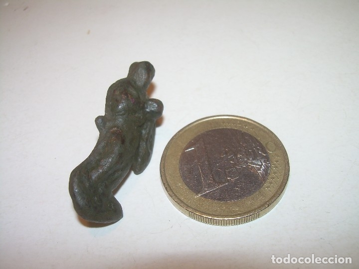 Antig&uuml;edades: ANTIGUA MEDALLA DE BRONCE MEDIEVAL. - Foto 4