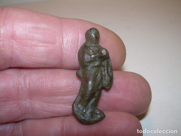 Antig&uuml;edades: ANTIGUA MEDALLA DE BRONCE MEDIEVAL. - Foto 6