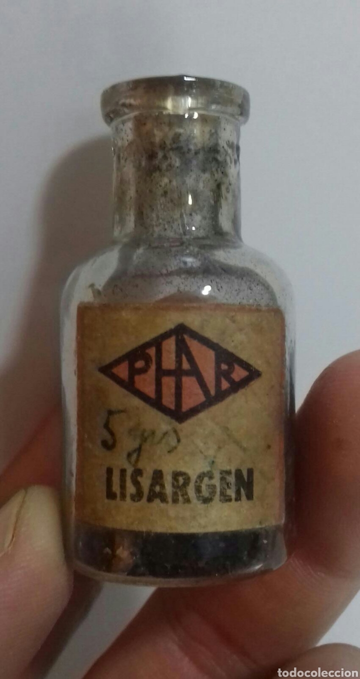 Antig&uuml;edades: FRASCO LISARGEN PHAR - Foto 1