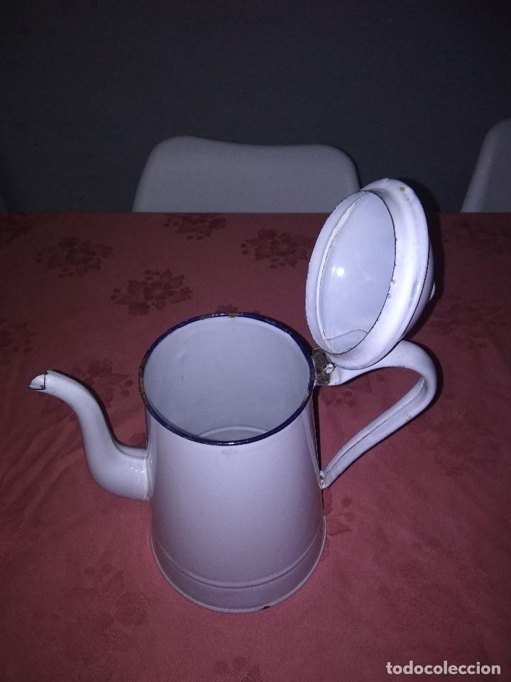Antig&uuml;edades: Lechera esmaltado - Foto 2