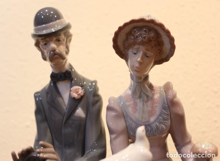 Antig&uuml;edades: Atardecer en el parque (Figura de Lladr&oacute;) - Foto 2