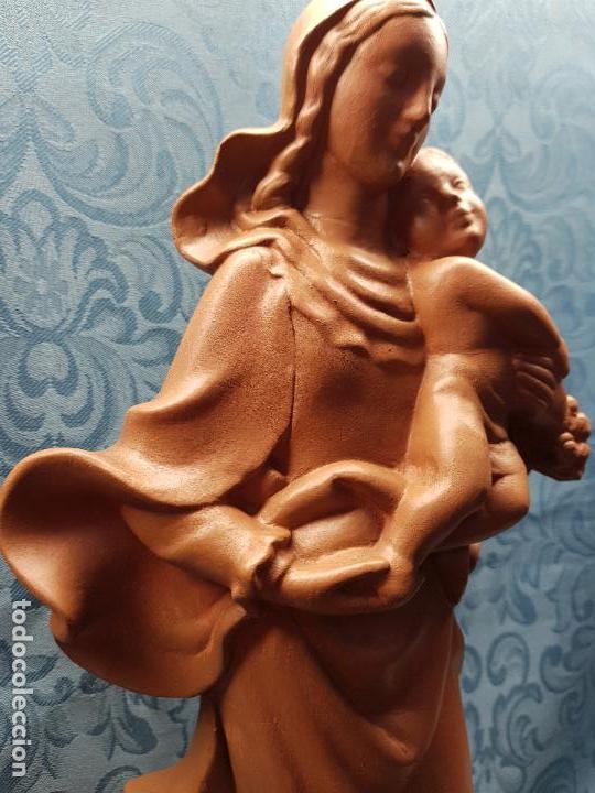 Antig&uuml;edades: VIRGEN CON NI&Ntilde;O EN BRAZOS - Foto 3