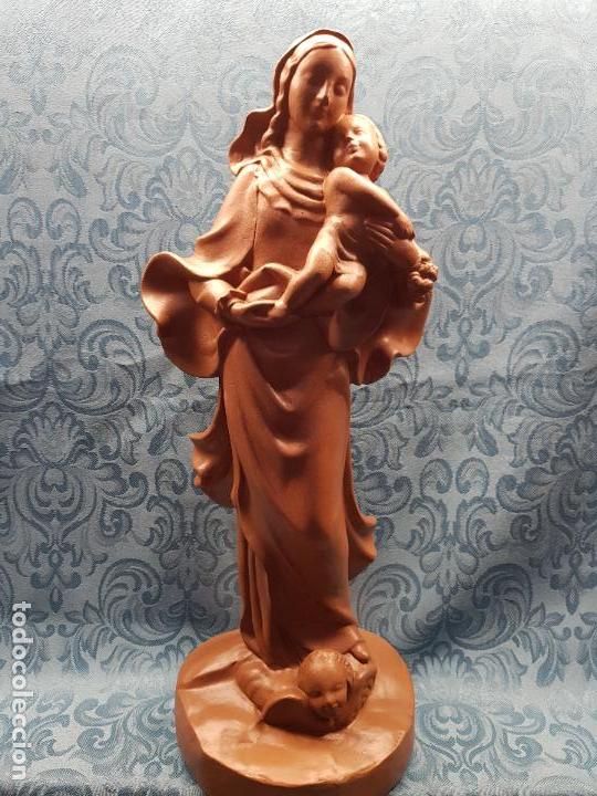 Antig&uuml;edades: VIRGEN CON NI&Ntilde;O EN BRAZOS - Foto 6