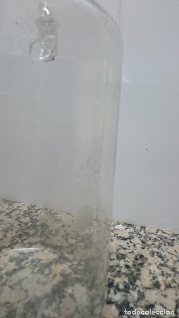 Antig&uuml;edades: BOTELLA FRANCO VIDRIO PYREX CON GRIFOS - Foto 5