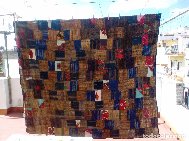 Antig&uuml;edades: colcha de patchwork - Foto 1