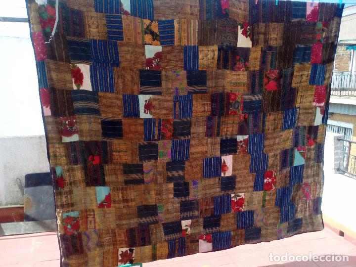 Antig&uuml;edades: colcha de patchwork - Foto 2