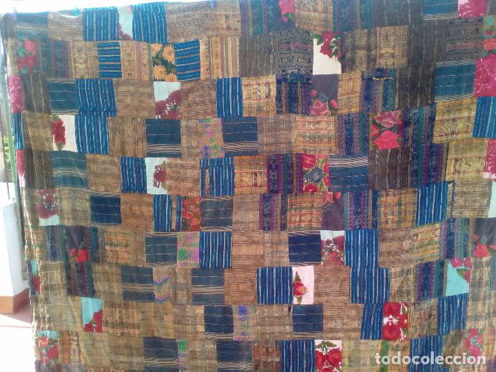 Antig&uuml;edades: colcha de patchwork - Foto 3
