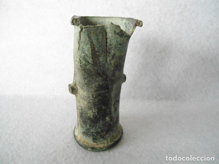 Antig&uuml;edades: ANTIGUO EMPALME DE TUBERIA DE BRONCE - Foto 2