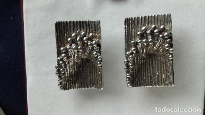 Antig&uuml;edades: Gemelos plata de dise&ntilde;o G.JLL d - Foto 3