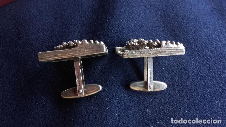 Antig&uuml;edades: Gemelos plata de dise&ntilde;o G.JLL d - Foto 9