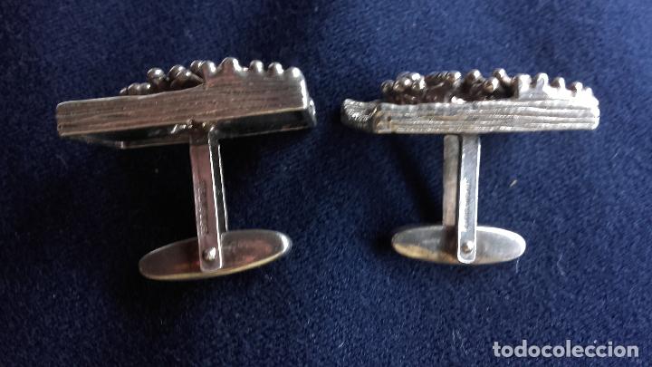 Antig&uuml;edades: Gemelos plata de dise&ntilde;o G.JLL d - Foto 10