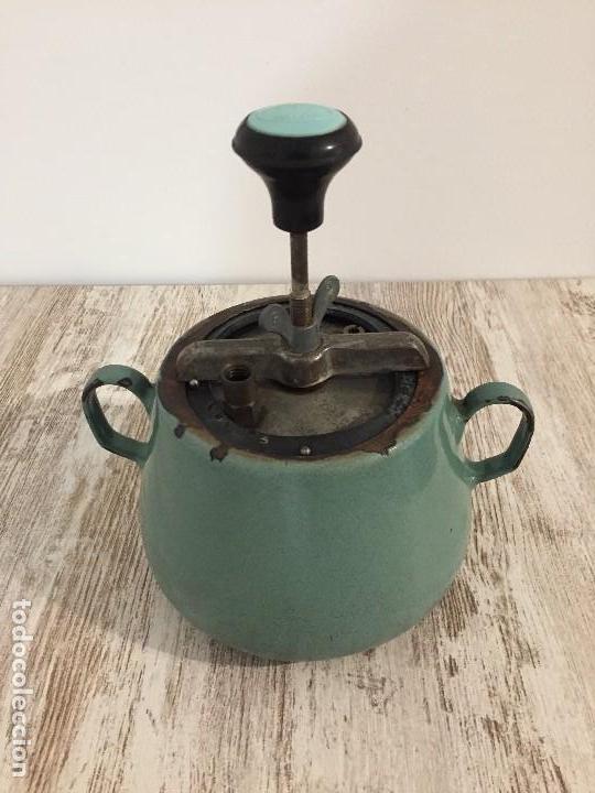 Antig&uuml;edades: OLLA EXPRES VERDE BELLVIS CBC - Foto 1
