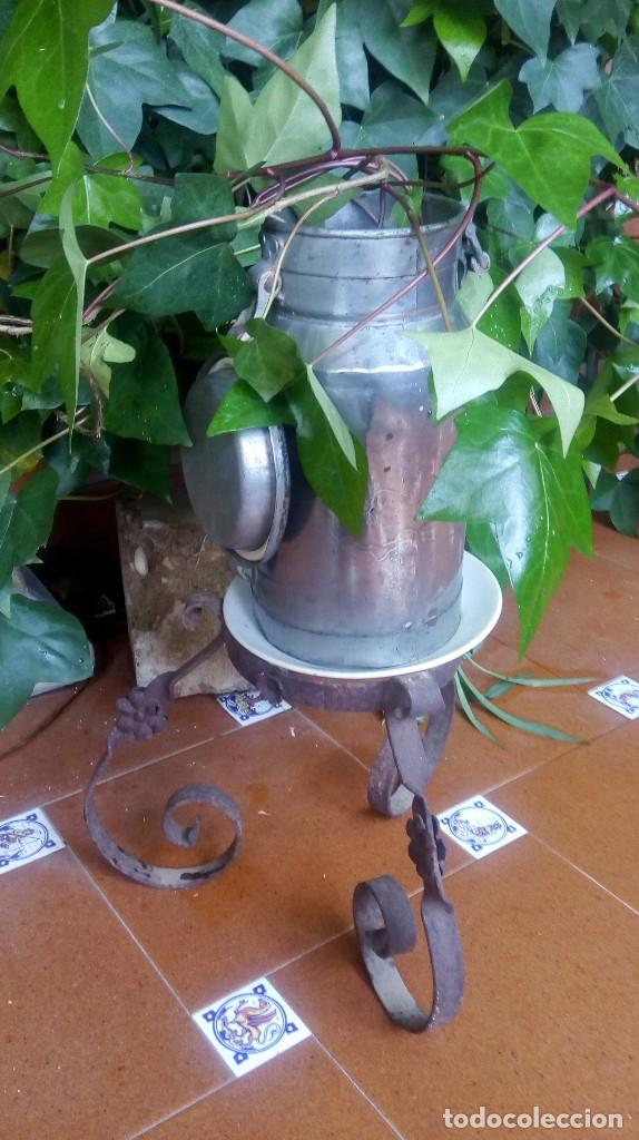 Antig&uuml;edades: c&aacute;ntara de leche lechera - Foto 4