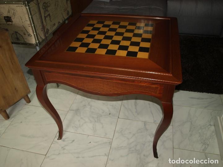 Antig&uuml;edades: mesa de juego - Foto 3