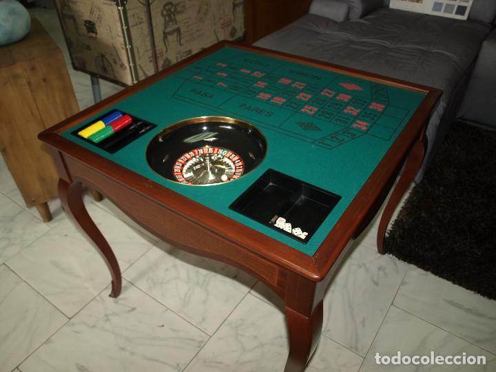 Antig&uuml;edades: mesa de juego - Foto 6