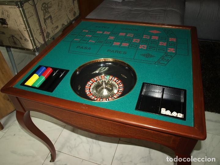 Antig&uuml;edades: mesa de juego - Foto 7