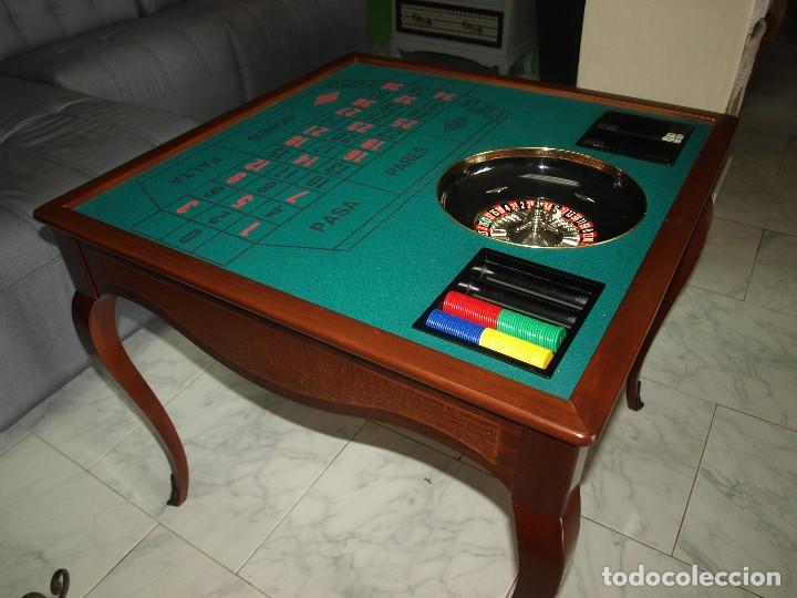 Antig&uuml;edades: mesa de juego - Foto 8