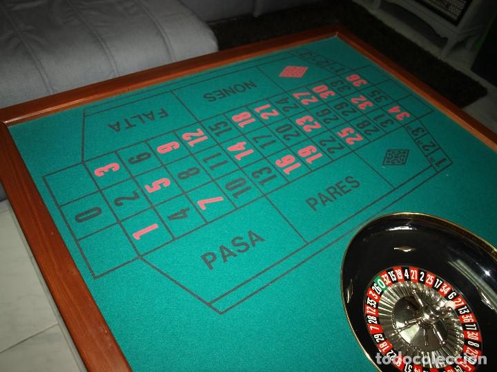 Antig&uuml;edades: mesa de juego - Foto 9