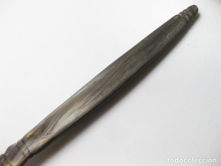 Antig&uuml;edades: ANTIGUA CUCHARA O CUCHARON DE ASTA - Foto 2