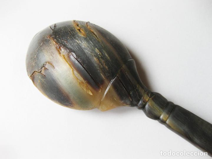 Antig&uuml;edades: ANTIGUA CUCHARA O CUCHARON DE ASTA - Foto 5
