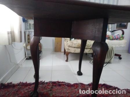 Antig&uuml;edades: Mesa consola para naipes - Foto 4