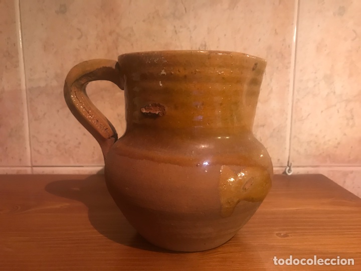 Antig&uuml;edades: JARRA DE BARRO COCIDO (h.1920?) - Foto 1
