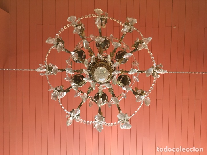 Antig&uuml;edades: Lampara ara&ntilde;a francesa 25 luces - Foto 2