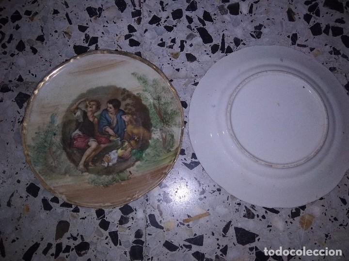 Antig&uuml;edades: Pareja de plato goyesca - Foto 2