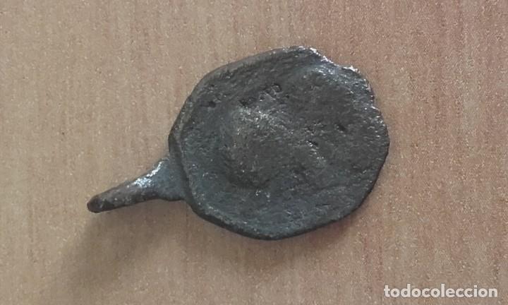 Antig&uuml;edades: mon 1456 medalla ovalada Virgen y Cristo - Foto 2
