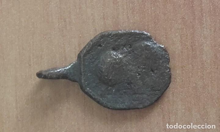Antig&uuml;edades: mon 1456 medalla ovalada Virgen y Cristo - Foto 3