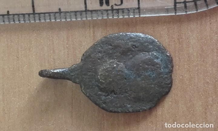 Antig&uuml;edades: mon 1456 medalla ovalada Virgen y Cristo - Foto 6
