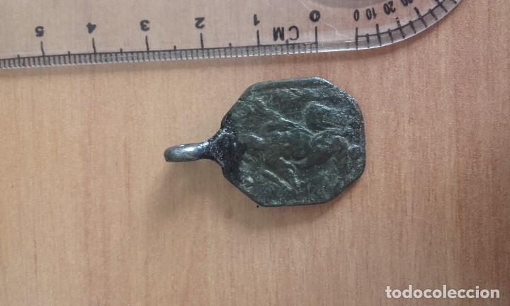 Antig&uuml;edades: mon 1459 medalla ovalada Virgen  y Cristo - Foto 6