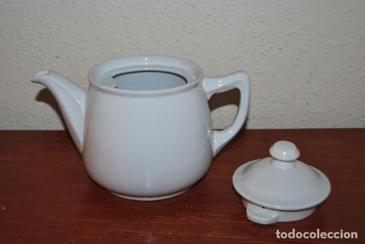 Antig&uuml;edades: TETERA DE PORCELANA - CAFETERA - SANTA CLARA - Foto 5