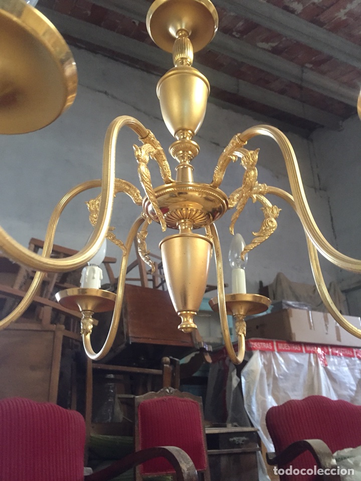 Antig&uuml;edades: Lampara vintage - Foto 2